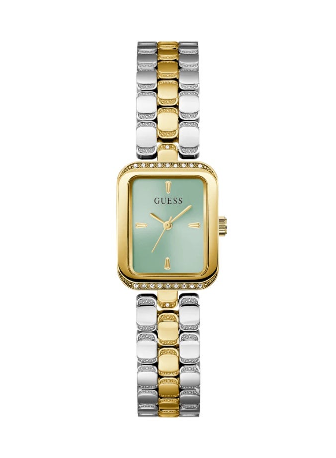 Guess Women's 2-Tone Gold & Silver Stainless Steel Quartz Watch GW0865L4 - Image 1
